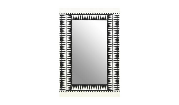 Orsina Issey Wall Mirror – Black and White