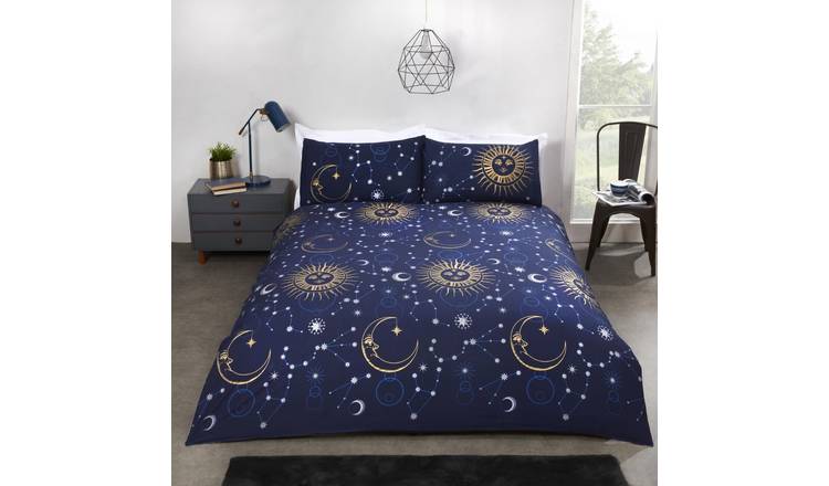 Rapport Celestial Navy Duvet Cover Set - Single