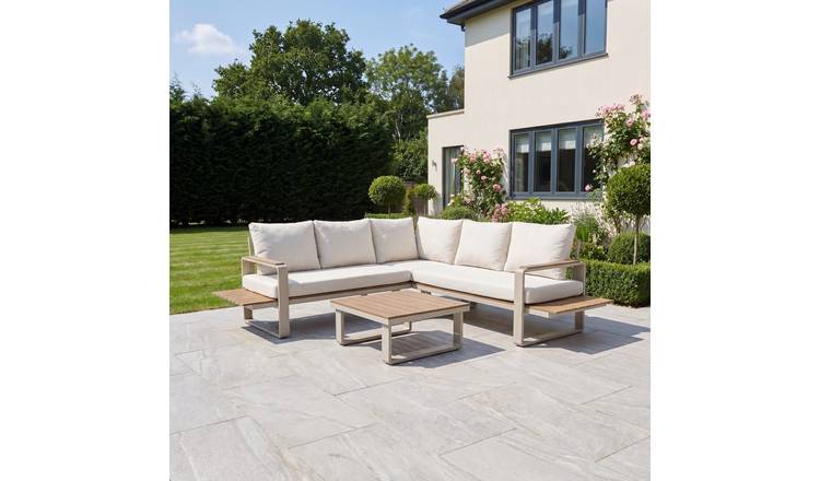 Artemis Home Linden Outdoor Corner Lounge Set and Table
