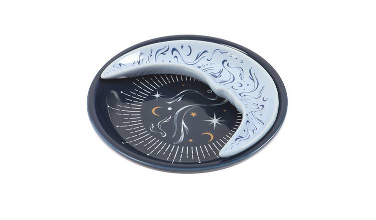 Something Different Moon Trinket Dish - Blue
