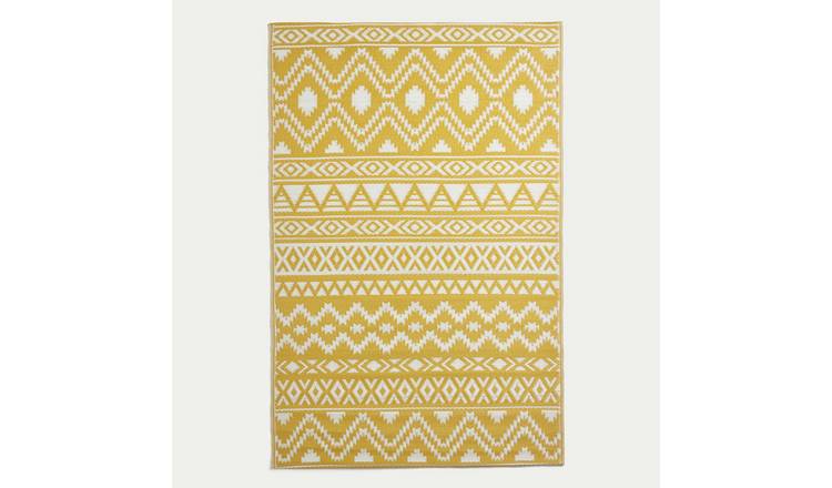 Homescapes Anna Aztec Waterproof Reversible Outdoor Rug -  120 x 180 cm