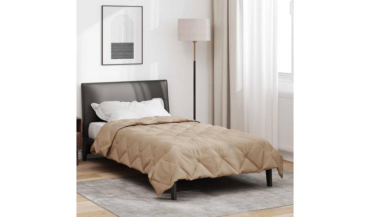 Walplus Full Year Duvet Microfibre - Taupe - 135 x 200 cm