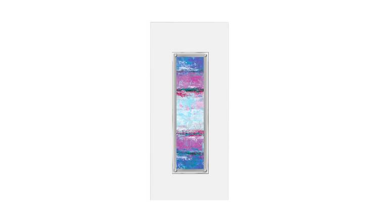 Orsina Abstract 2 Framed Wall Art - Blue