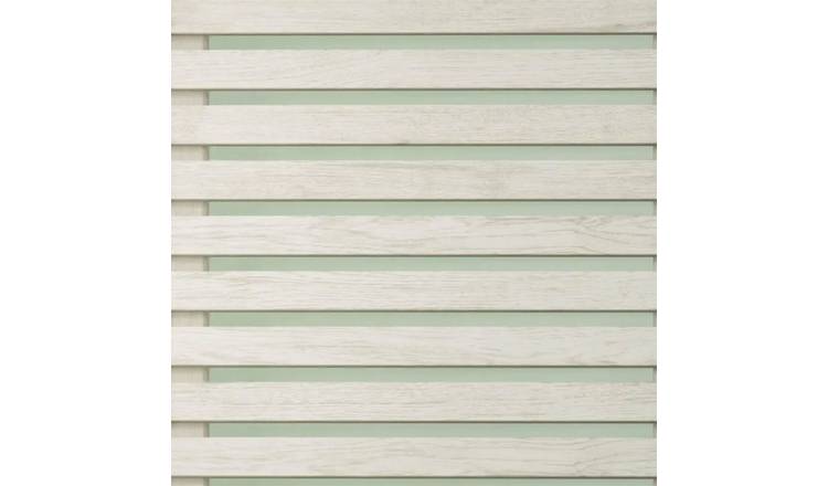 Fine Decor Wood Slats Wallpaper - Sage Green