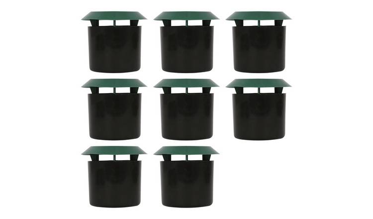 Harbour Housewares Slug & Snail Beer Traps - Green/Black - Pack of 8