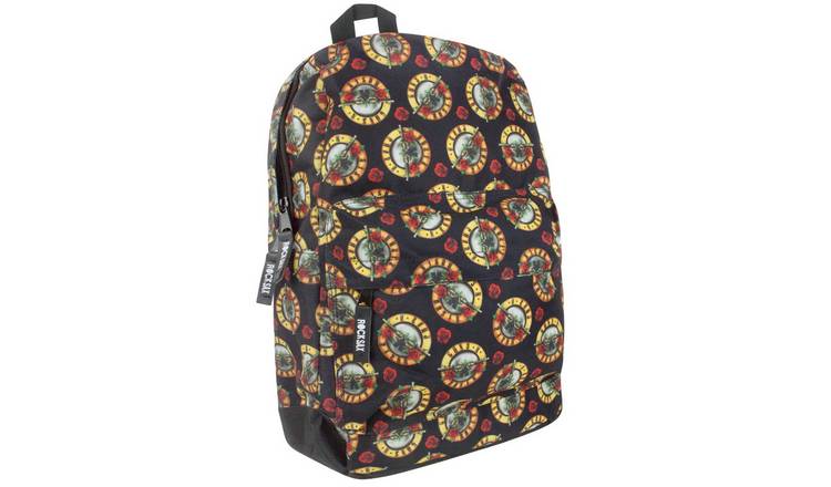 Guns N Roses Character Adult Mens Backpack - Black