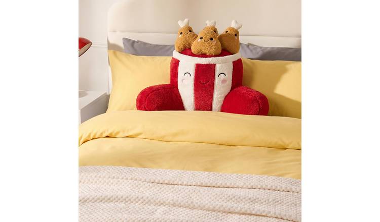 OHS Kids Krispy The Fried Chicken Cuddle Cushion - Red