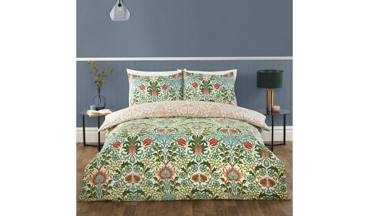 Rapport Heritage Flora Multicoloured Duvet Cover Set - Single