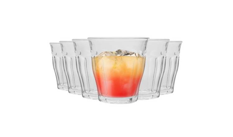 Duralex Picardie 310ml Drinking Glass Tumblers Pack of 6 - Clear