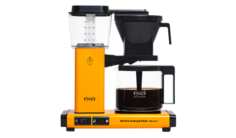 Moccamaster KBG Select Filter Coffee Machine - Yellow Pepper