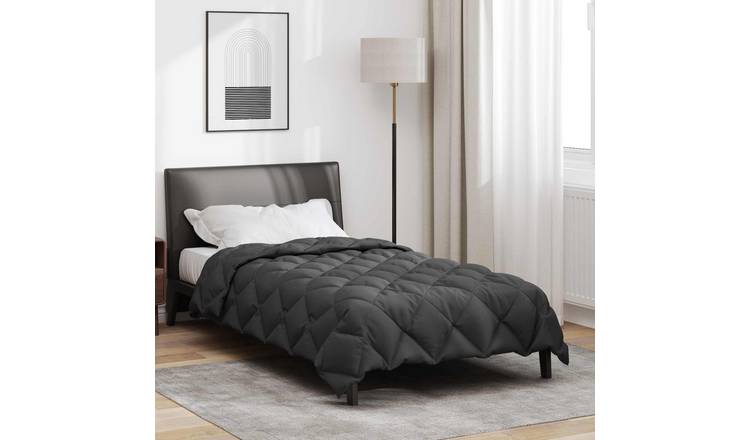 Walplus Winter Duvet Microfibre - Anthracite - 140 x 200 cm