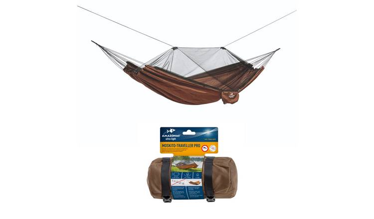 Amazonas Moskito Traveller Pro Ultralight Travel Hammock with Mosquito Net