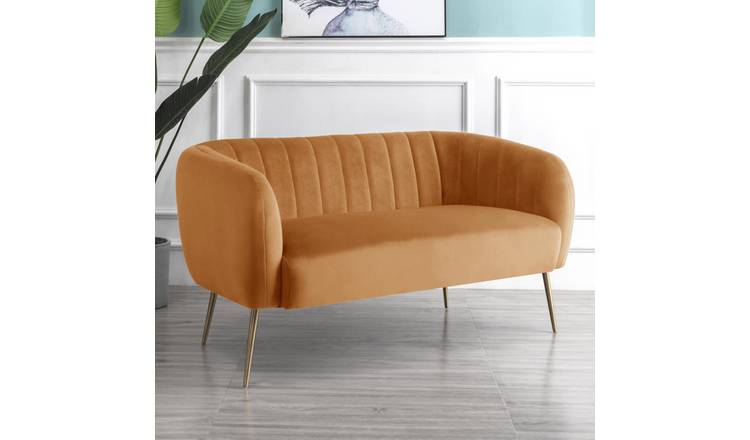 Artemis Home Matilda 2 Seat Sofa - Orange