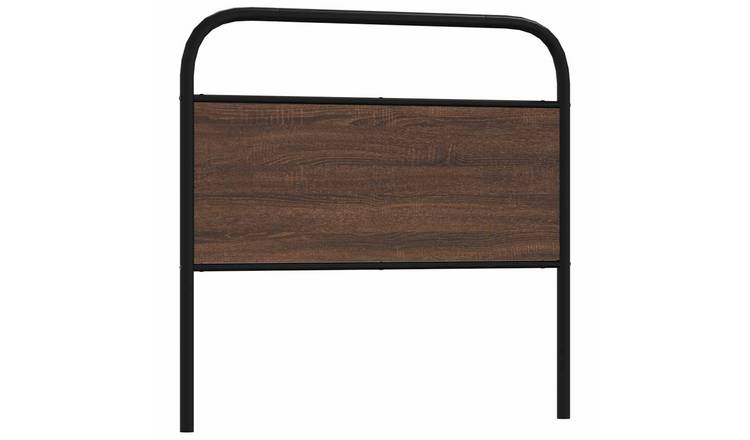 Walplus Steel Replacement Headboard - Chestnut - 95 x 100 cm