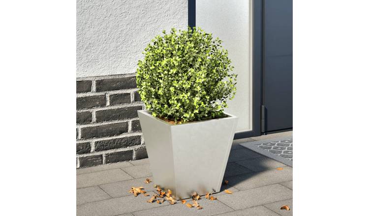 Walplus Stainless Steel Garden Planter - 30 x 30 x 30 cm