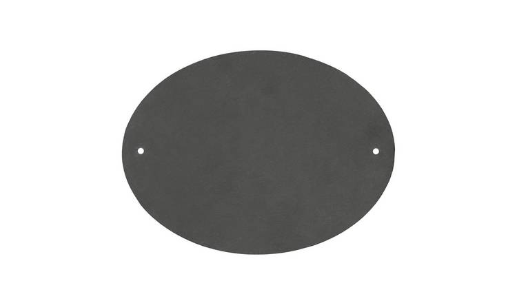 Nicola Spring Linea Oval Blank Slate House Sign
