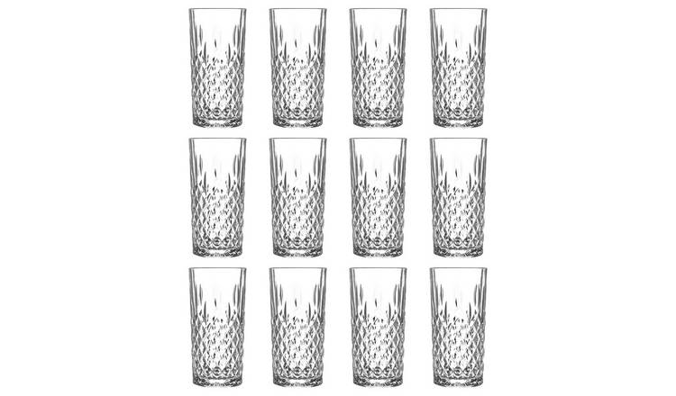 LAV Odin Highball Glasses - 356ml - Clear - Pack of 12