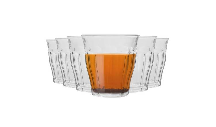 Duralex Picardie 130ml Drinking Glass Tumblers - Pack of 6