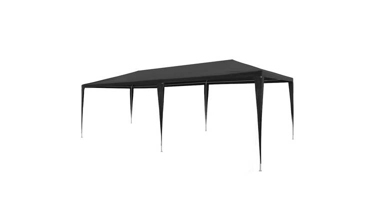 Walplus 3 x 6 m PE Garden Party Tent - Anthracite