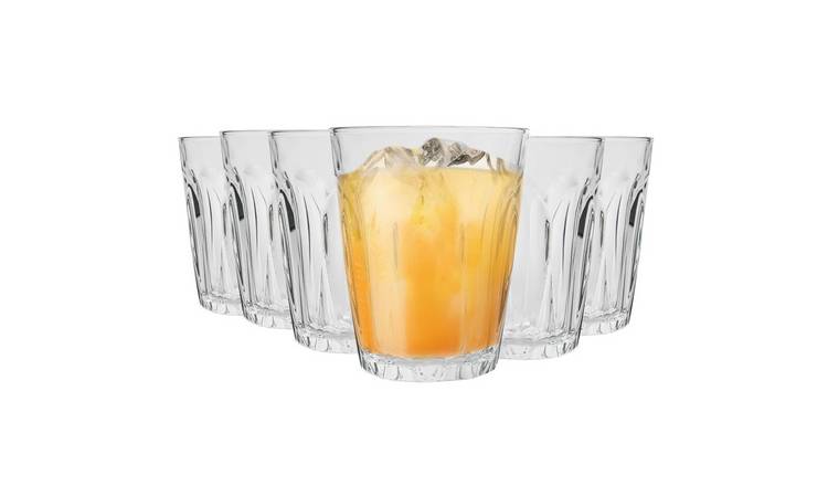 Duralex Provence 250ml Drinking Glass Tumblers - Pack of 6