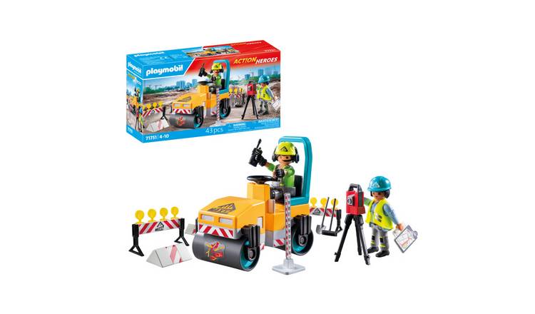 Playmobil Action Heroes Road Construction Team