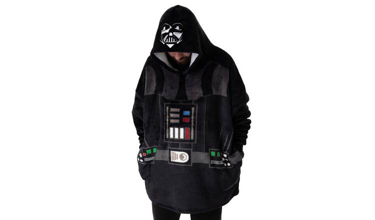 Star Wars Darth Vader Adult Unisex Blanket Hoodie - Black