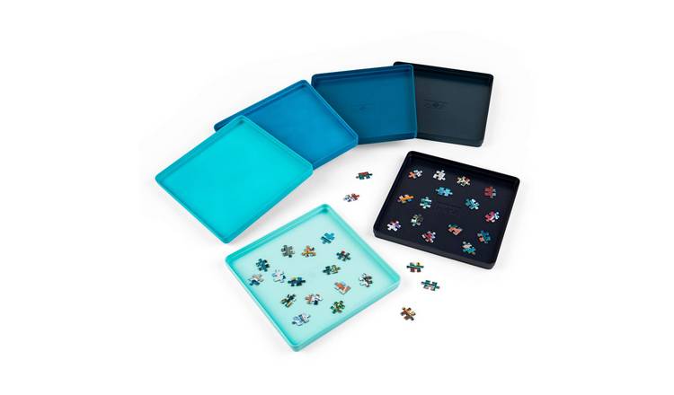 The House of Puzzles Pack of 6 Puzzle Trays - 3 Years +