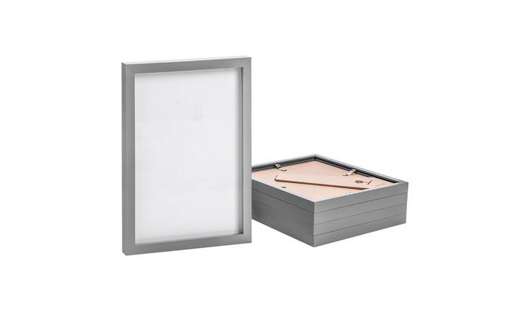 Nicola Spring Photo Frames - 8 x 12" - Set of 5 - Grey
