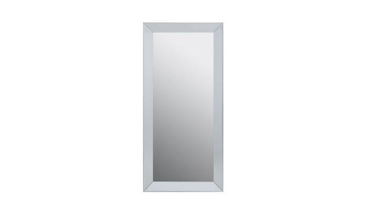 Orsina Holmes Champagne Frame Large Full Length Wall Mirror - Silver