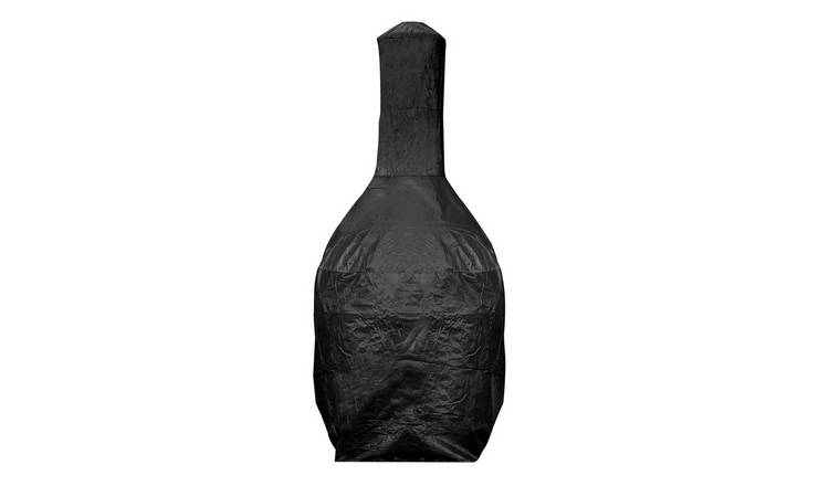 Dellonda Heavy Duty PVC Fire Pit Cover - Black