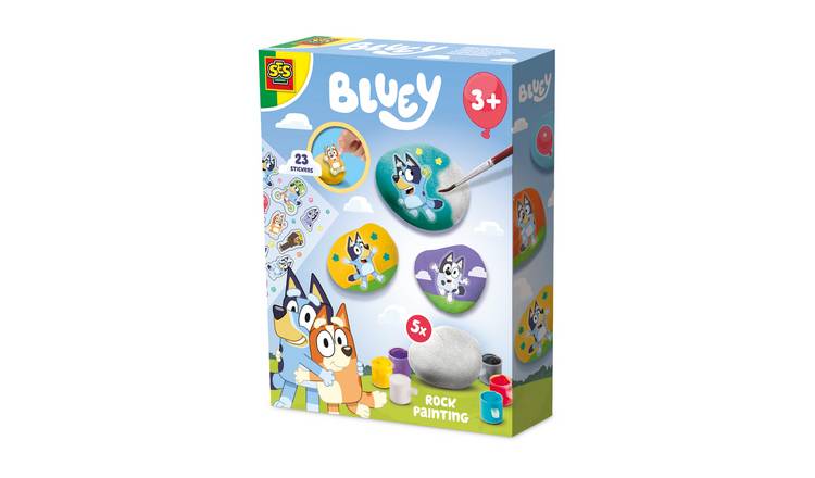 SES Creative Bluey Rock Painting Craft Set