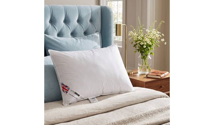 Homescapes Camomile Scented Goose Feather and Down Pillow