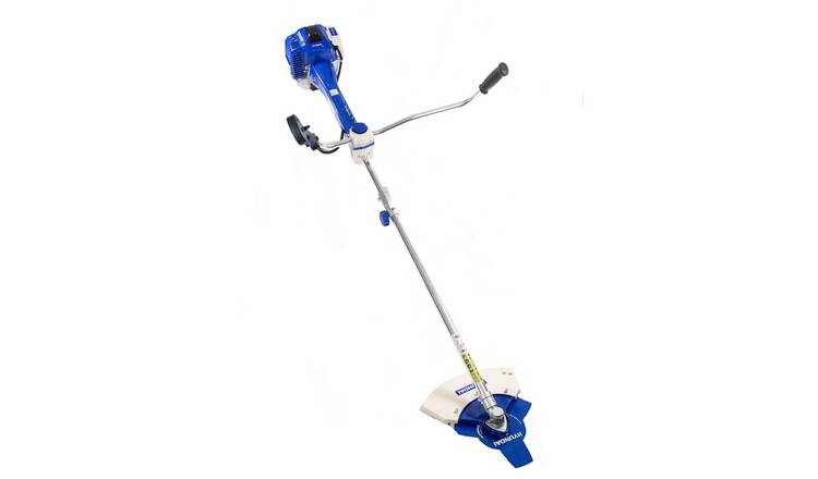 Hyundai 50.8cc Petrol Brushcutter Grass Trimmer with Cow Horn Handles