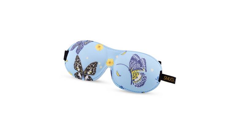 SMUG Contoured 3D Blackout Sleep Mask - Butterflies Print