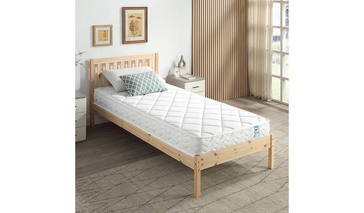 Home Treats Single 3ft Hybrid Pocket Sprung Mattress - White