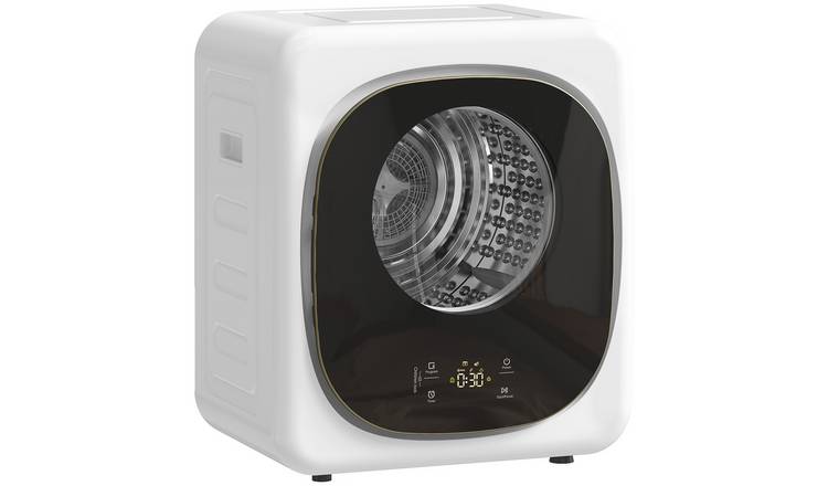 HOMCOM 4kg Vented Tumble Dryer with 5 Drying Mode and Smart Sensor - White