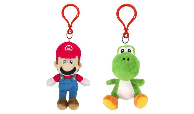 San-Ei Nintendo Super Mario and Yoshi Keychain Bundle