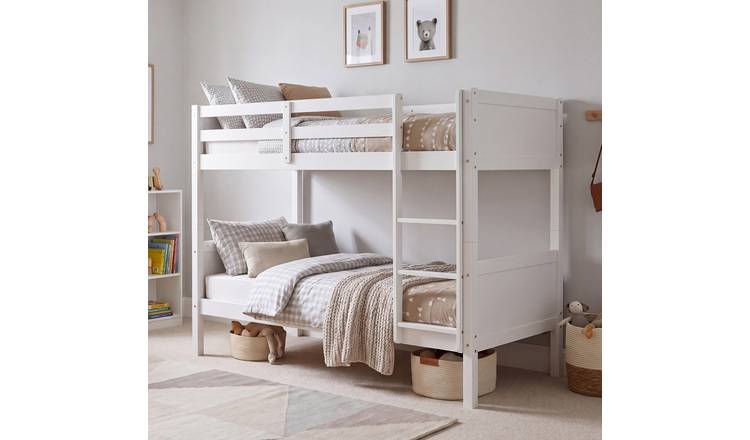 Junior Vida Gemini Detachable Bunk Bed - White