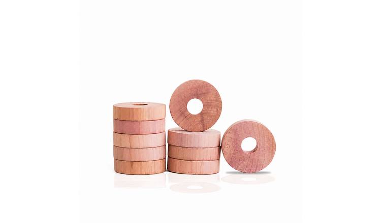 Katcha Natural Cedar Rings - Pack of 60