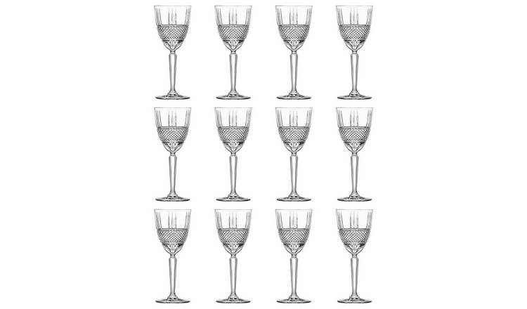 RCR Crystal Brillante Wine Glasses 290ml - Pack of 12