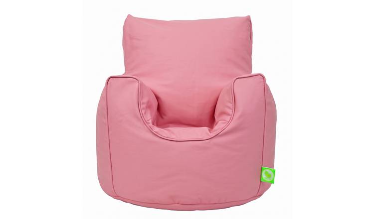 Bean Lazy Cotton Bean Bag Armchair Toddler Size Pink