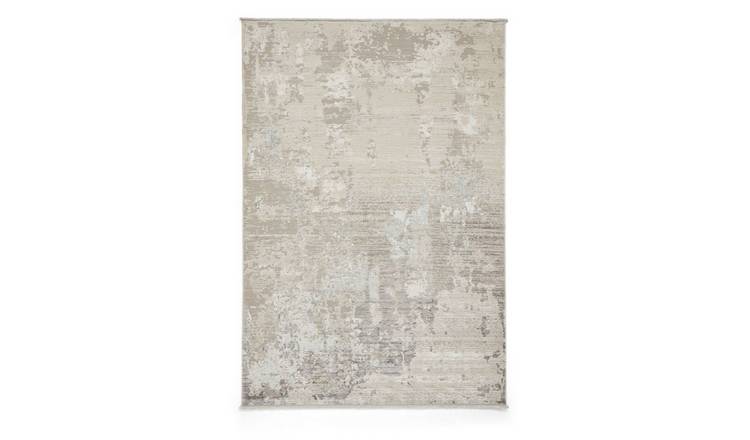 Mega Flooring Grey Modern Abstract Rug - 80 x 150cm