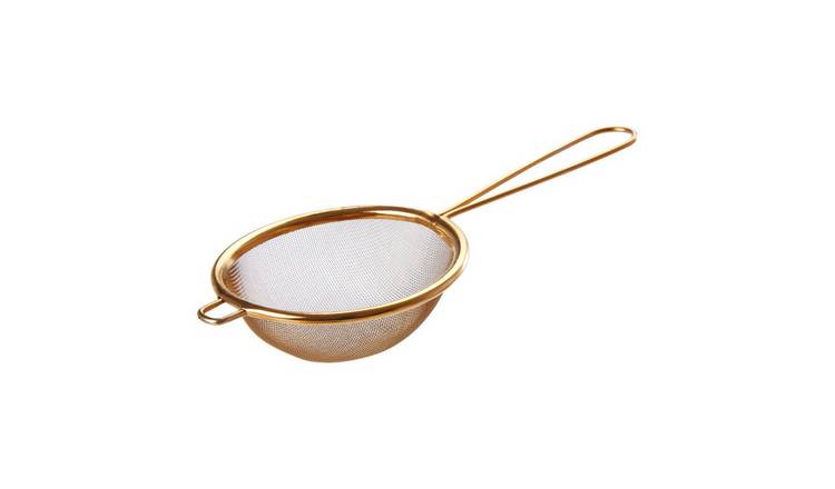 Orsina Alchemist Small Round Sieve – Gold