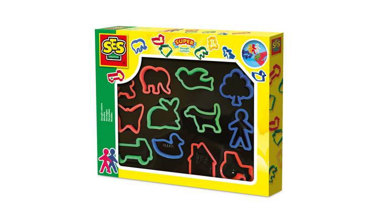 SES Creative Play Dough Cutters 12 Piece Model Set