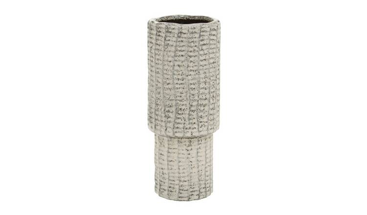 Orsina Soraya Medium Speckled Stoneware Vase - Grey
