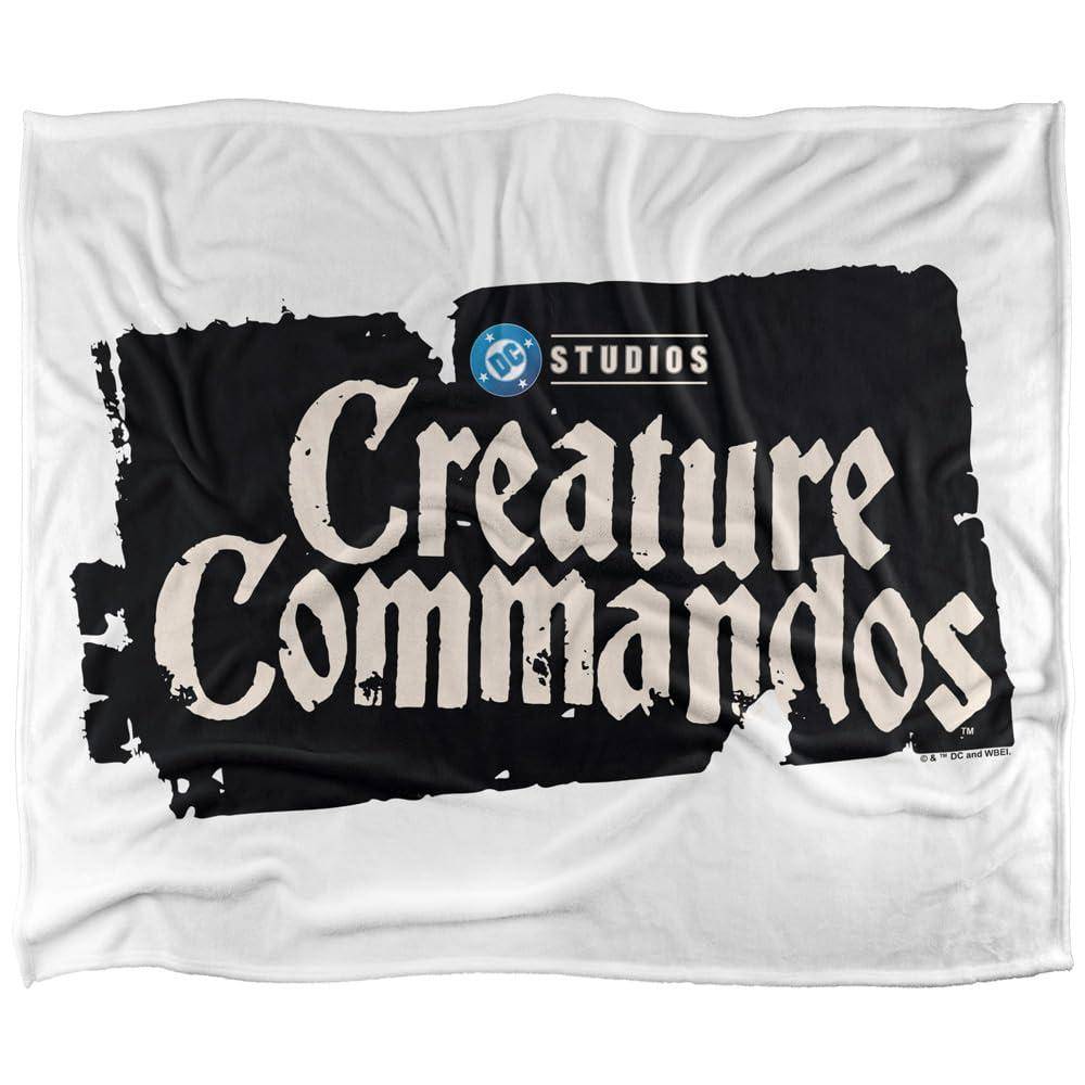 Creature Commandos Logo Blanket - 152cm x 127cm - Image 1