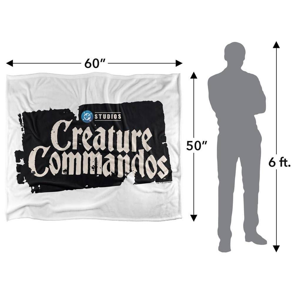 Creature Commandos Logo Blanket - 152cm x 127cm - Image 4