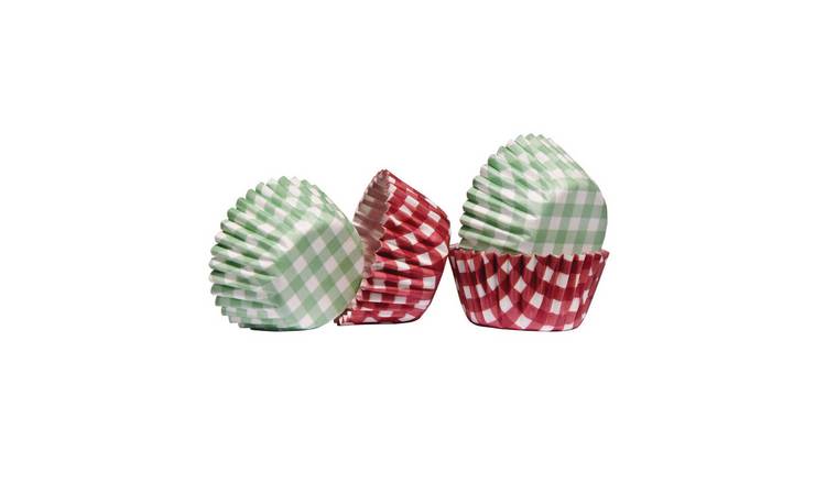 Orsina DivaGingham 100 Piece Mini Cupcake Cases - Assorted