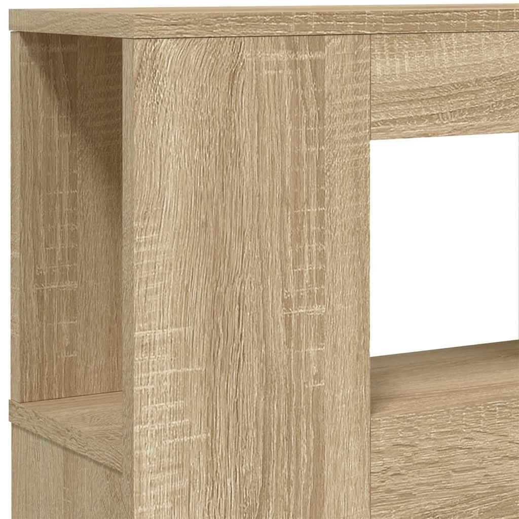 Walplus Engineered Wood LED Headboard - Light Oak - 160 x 18.5 x 103.5 cm - Image 8