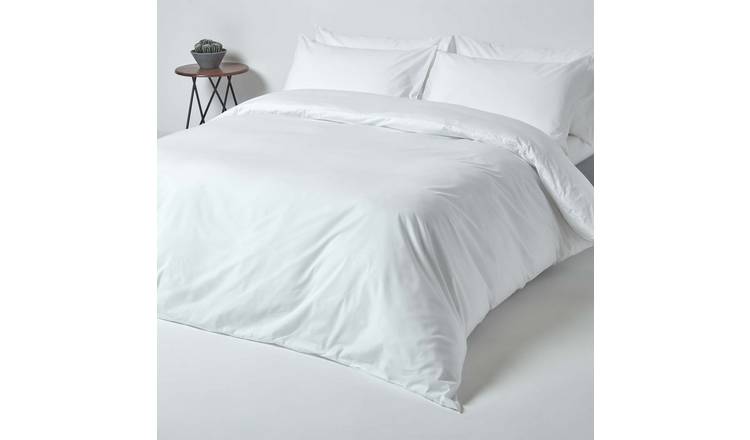 Homescapes Egyptian Cotton White Bedding Set - Single
